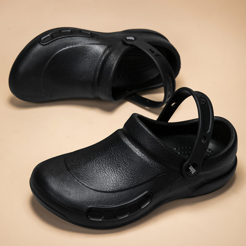 Raben KNS-194 Kitchen Clog Black