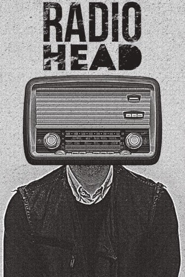 Radio Head Poster