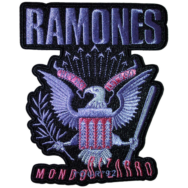 Ramones Mondo Bizarro Woven Patch