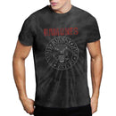 Ramones Presidential Seal 2 Unisex T-Shirt Black Wash