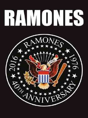 Ramones Seal Textile Poster - Flag