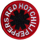 Red Hot Chili Peppers Asterisk Red Woven Patch