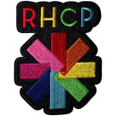 Red Hot Chili Peppers Rainbow Asterisk Woven Patch