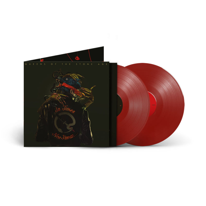 QOTSA 2LP Limited Edition In Times New Roman Opaque Red Gatefold Edition