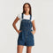 Riders By Lee Utility Dungaree Short Retro Blue R552357G21