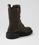 Roc Huron Choc Grain Leather Boots