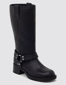 Roc Racer Black Leather Boot