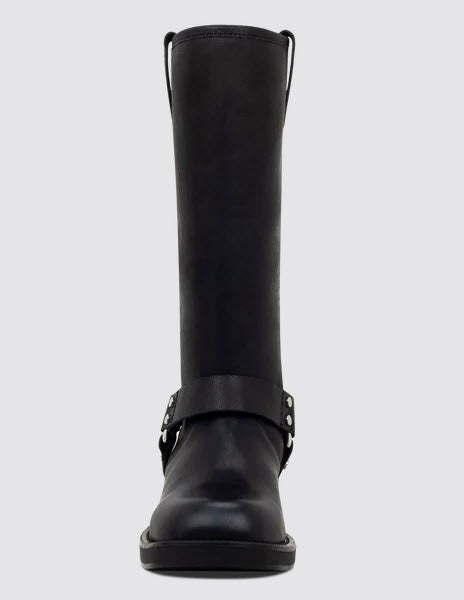 Roc Racer Black Leather Boot
