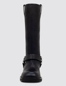 Roc Racer Black Leather Boot
