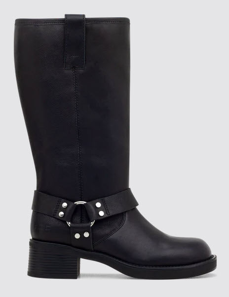 Roc Racer Black Leather Boot