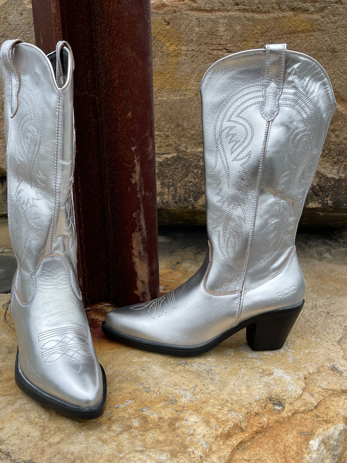 Roc Boots - Roc Gaucho Metallic Silver