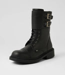 Roc Hudson Black Grain Leather Boot