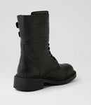 Roc Hudson Black Grain Leather Boot