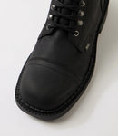 Roc Hunter Black Buff Leather Knee High Boot