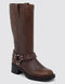 Roc Racer Brown Leather Boot