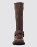 Roc Racer Brown Leather Boot