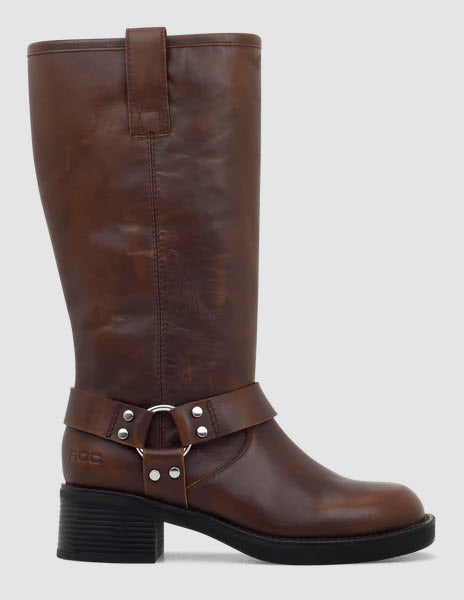 Roc Racer Brown Leather Boot