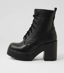Roc Boots Mascot Black Leather Boots