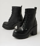 Roc Boots Mascot Black Leather Boots