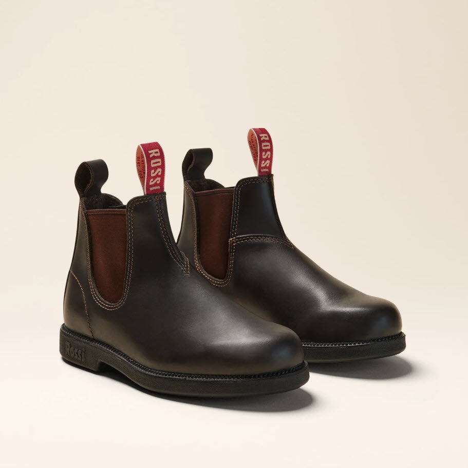 Rossi 607 Booma Elastic Side Boot Claret