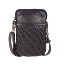 Rugged Hide Leather - Roseberry - Black