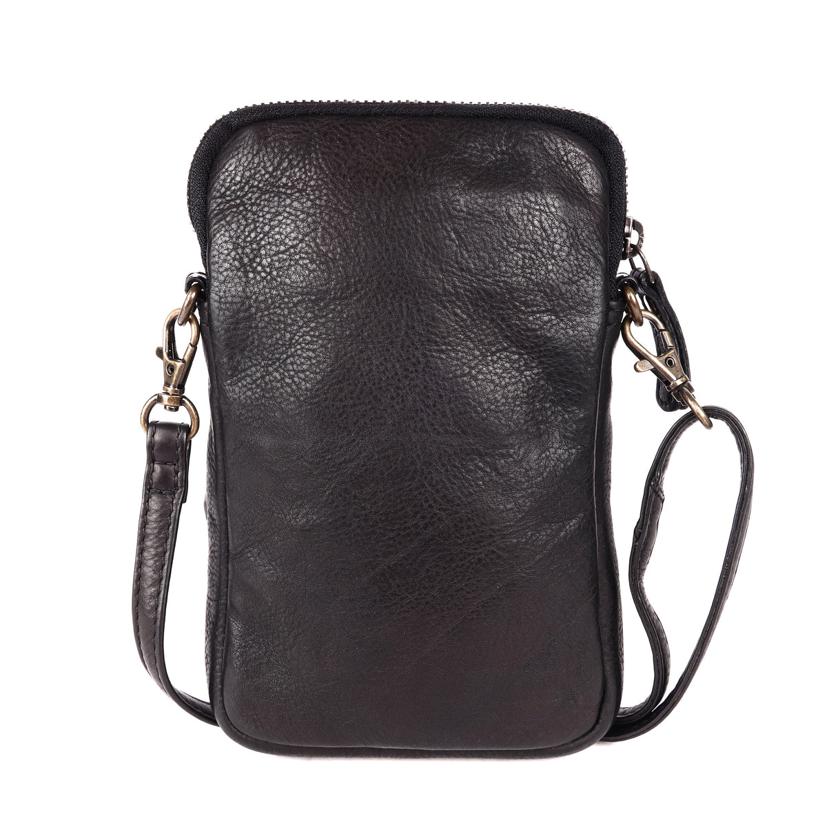 Rugged Hide Leather - Roseberry - Black