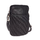 Rugged Hide Leather - Roseberry - Black