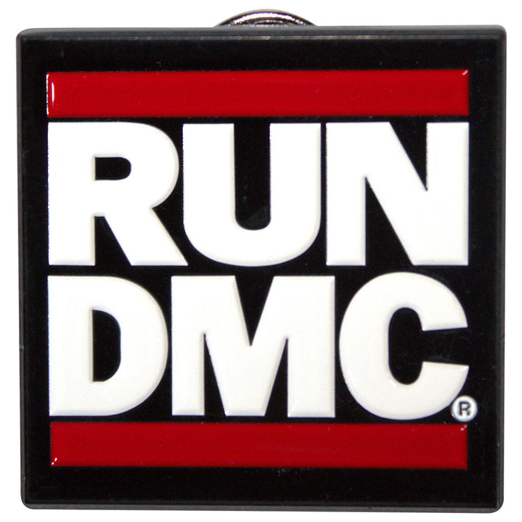 Run DMC Logo Pin Badge