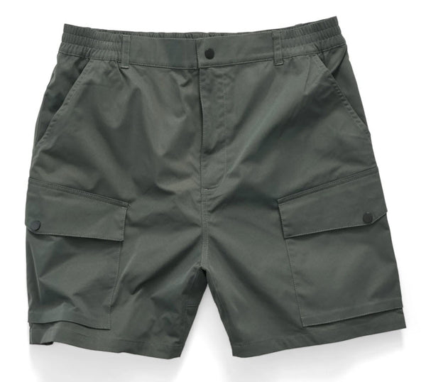 S Double Tech Cargo Short Deep Forest