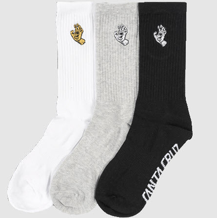 Santa Cruz Socks Mono Hand Crew
