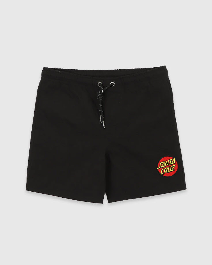 Santa Cruz Youth Cruzier Black Beach Short