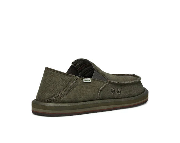 Sanuk Donny Hemp Army