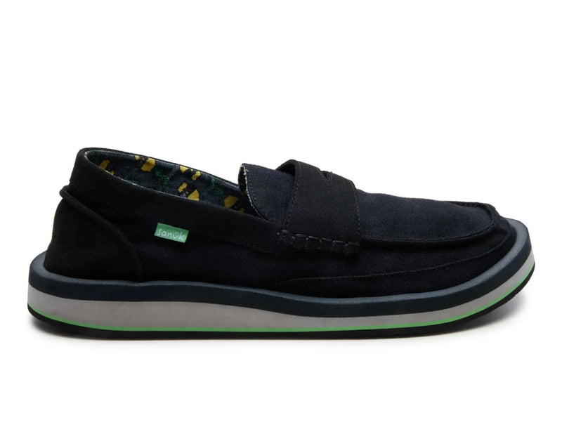 Sanuk Donny Loafer X Ben Gravy - Black