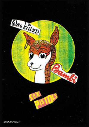 Sex Pistols Bambi Textile Poster - Flag