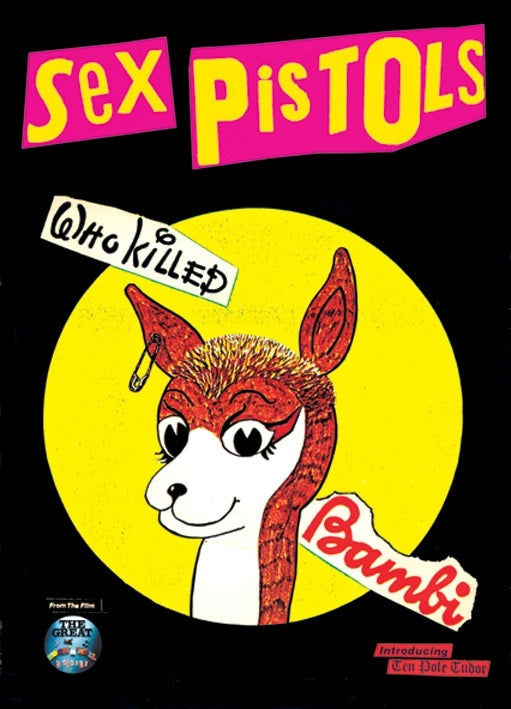 Sex Pistols Who Killed Bambi Poster