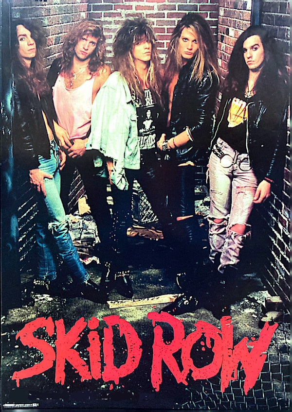 Skid Row Alley Band Poster