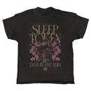 Sleep Token Crane Flowers Black Vintage Unisex T-shirt