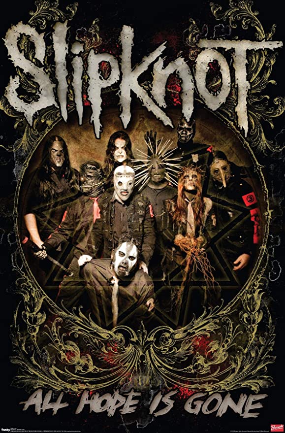 Slipknot All Hope is Gone Heavy Metal Poster