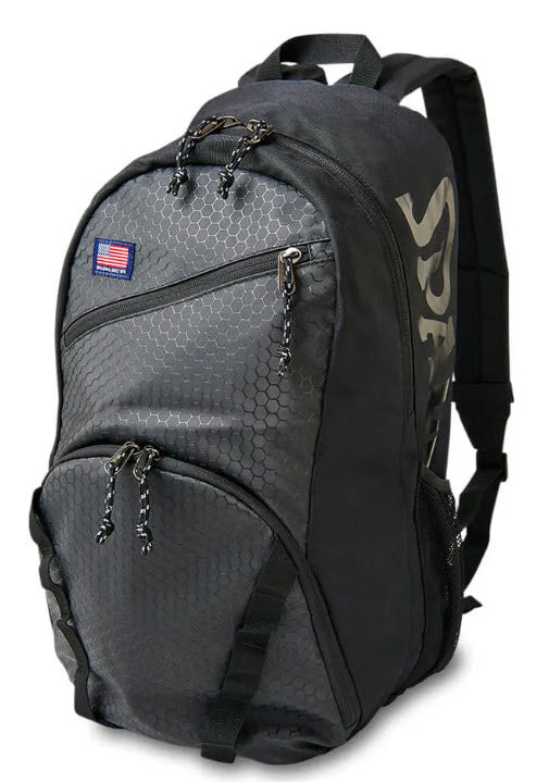 Spalding Half Day Backpack Black Honeycomb