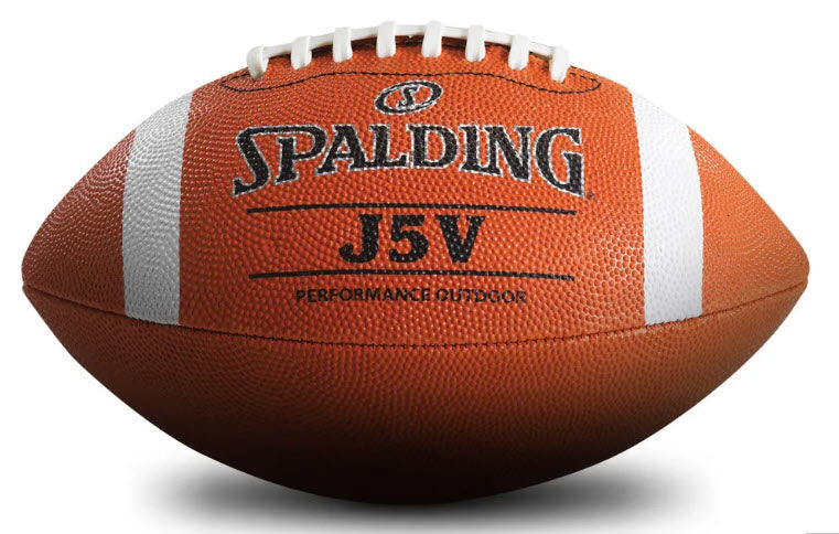 Spalding JV5 Advance Performance Gridiron Out Door Rubber Ball