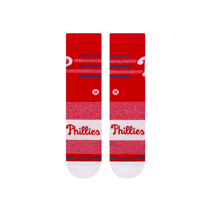 Stance Closer Phi Red Crew Sock