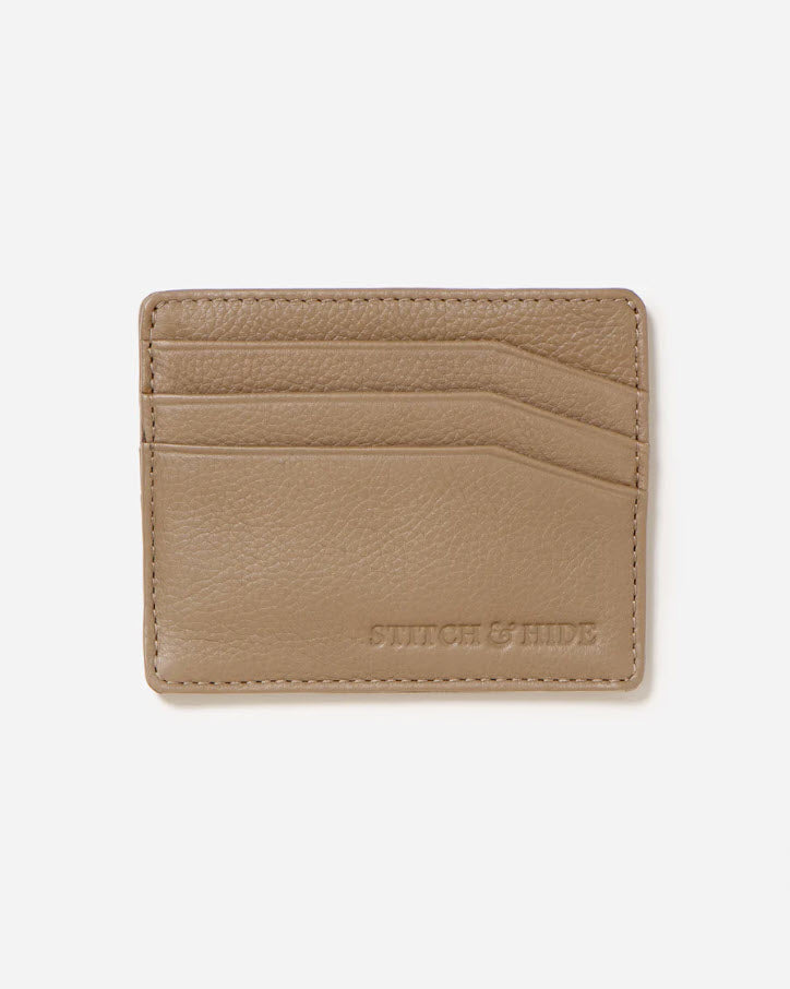 Stitch & Hide Leather Alice Cardholder Oak