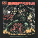 SOD Stormtroopers Of Death Bigger Than The Devil Album Cover Peel and Stick Vintage Sticker