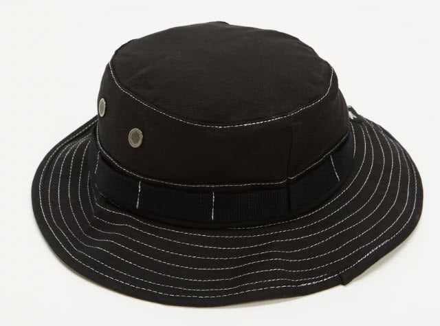 Stussy Contrast Topstitch Boonie Bucket Hat