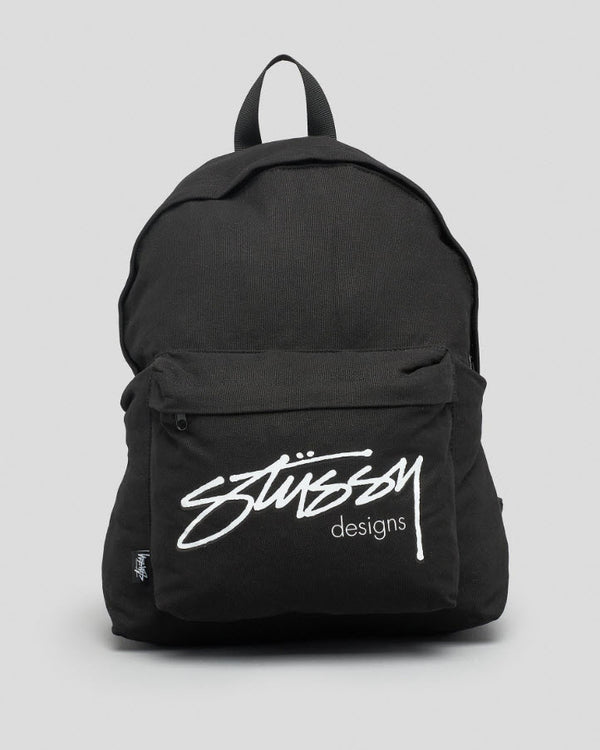 Stussy Designs Black Backpack