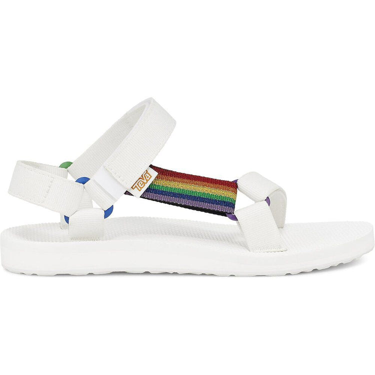 Teva Original Universal White Rainbow