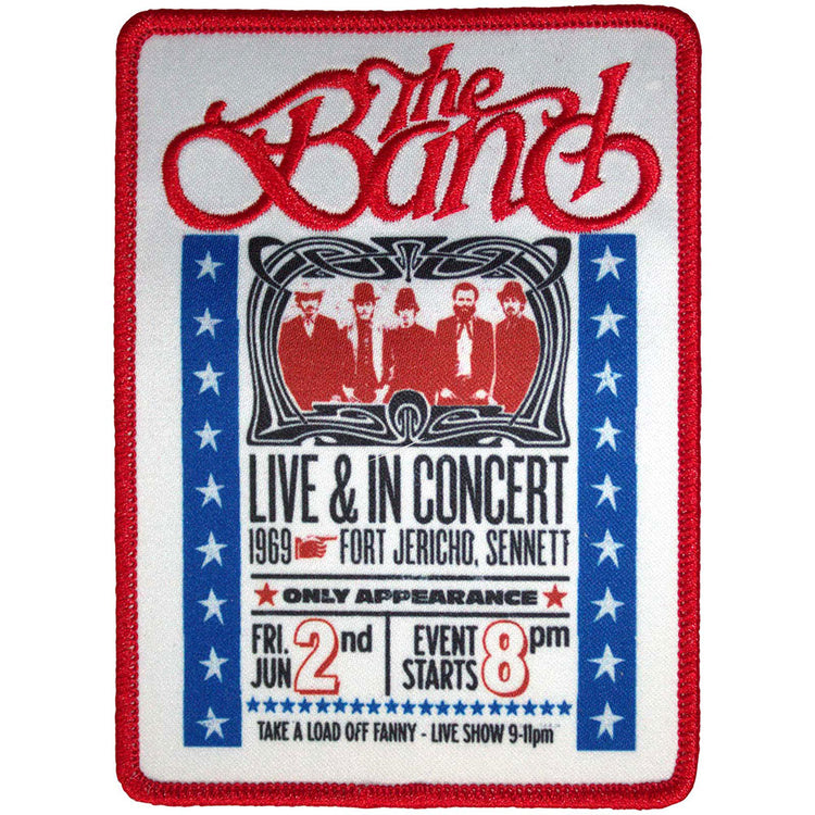The Band Live & In Concert Woven Patch