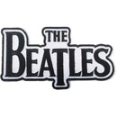 The Beatles Drop T Logo Black Woven Patch