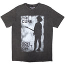 The Cure Boys Don't Cry Black &amp; White Unisex Stone Wash T-Shirt