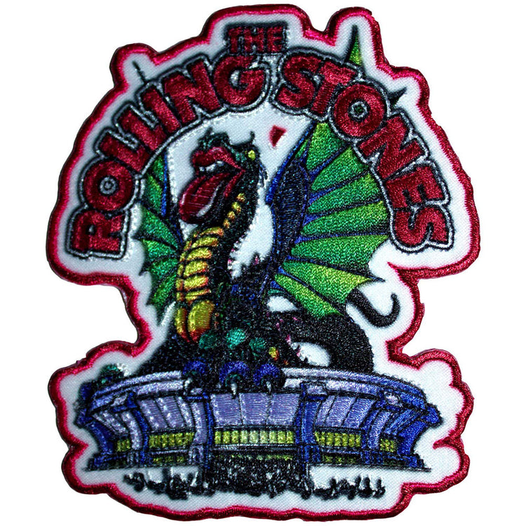 The Rolling Stones Dragon Woven Patch